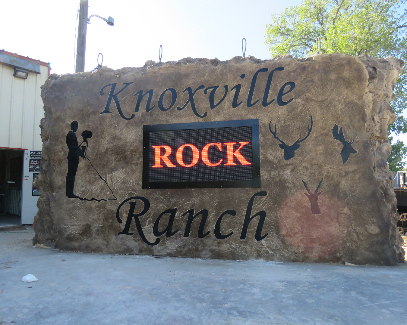 Commercial Signage Boulders