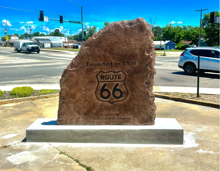 route 66 boulder design